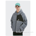 OEM Herren Sherpa Jacke mit Kapuze für den Winter